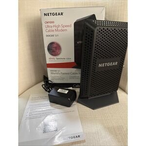 NETGEAR® CM1000v2 Ultra-High Speed Cable Modem | Docsis® 3.1